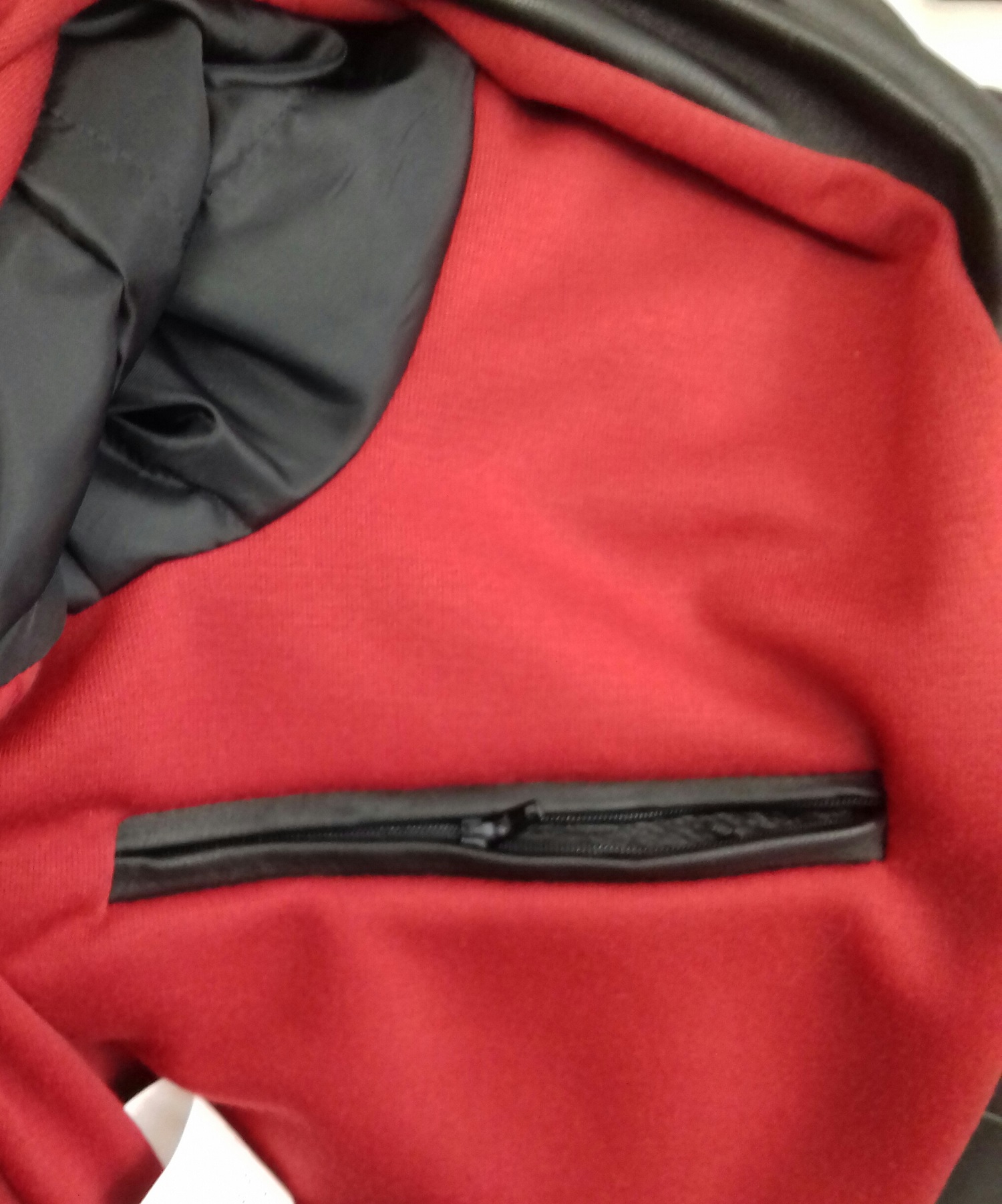 Cambio zip taschino