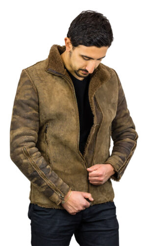 Giubbino shearling Rugged