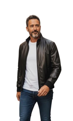 Giubbino in pelle skyward