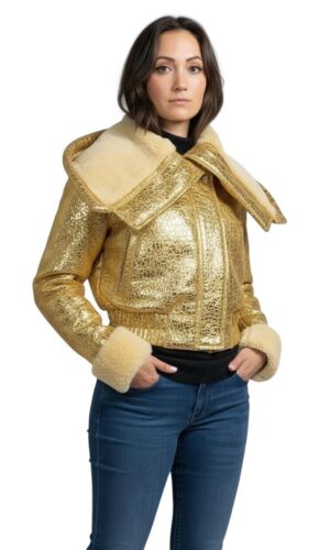 Bomber in shearling Space