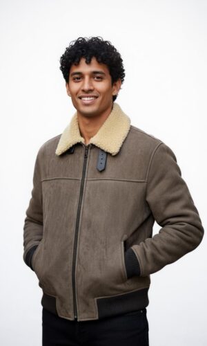 Giacca in shearling Flyer