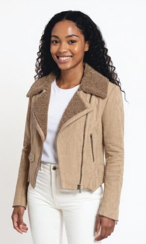 Giacca in shearling Eclat