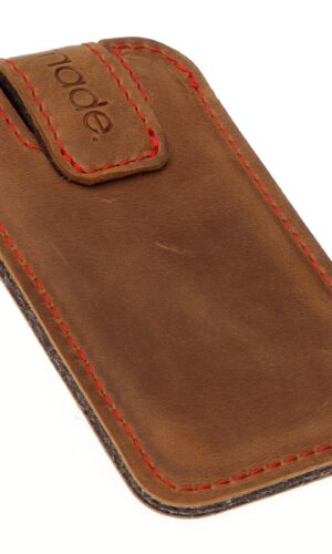 Porta cellulare in pelle