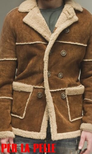 Pulitura su montone shearling