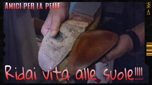 Risuolatura esterna calzature uomo/donna