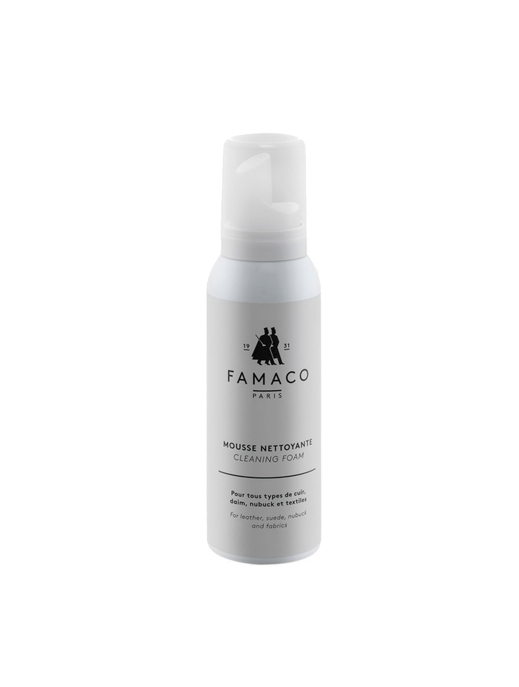 Shampoo mousse per detergere pelle, nubuck e tessuti Famaco 125 ml