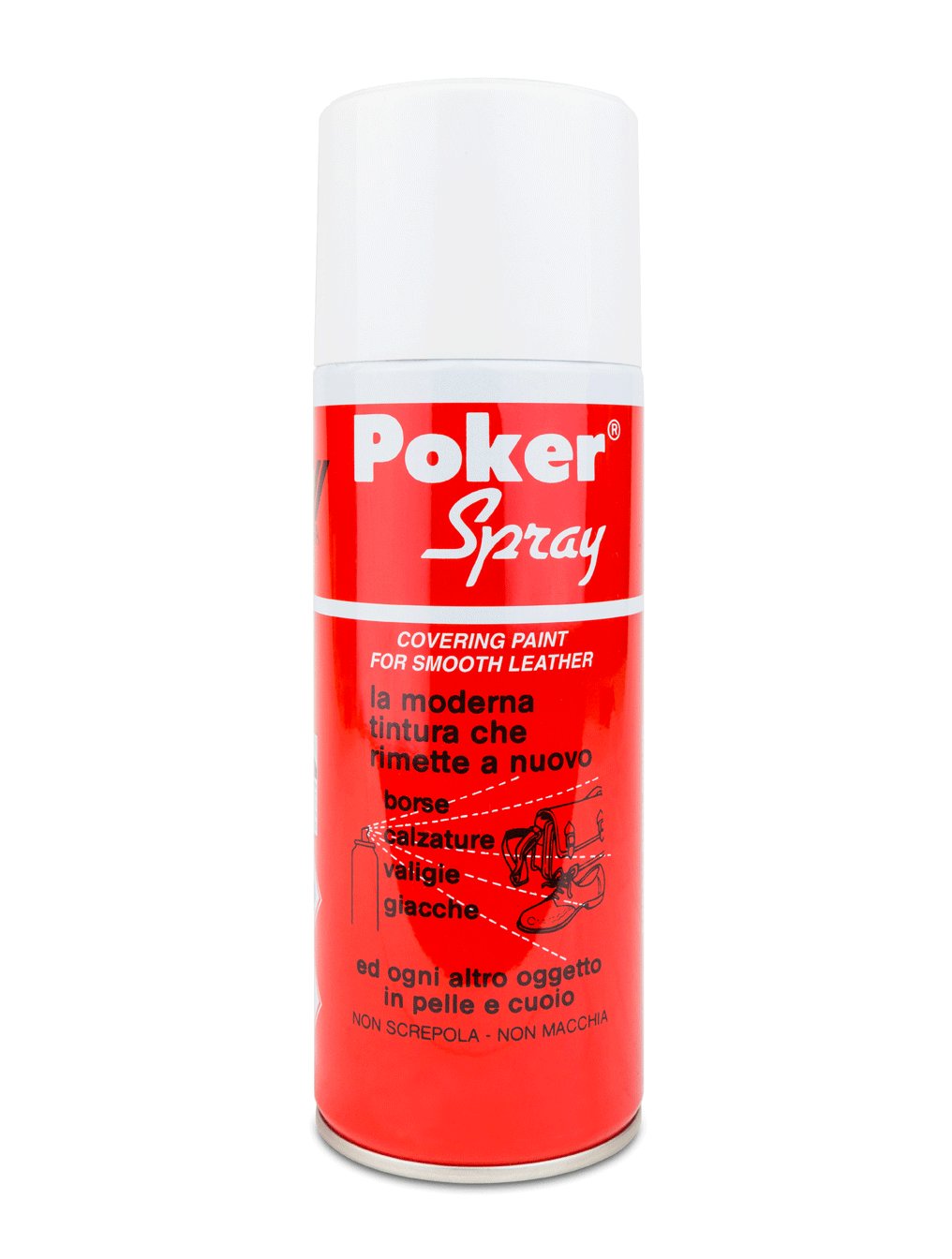 Tintura professionale - Vernice spray colorante oggetti, borse, divani, sedili, scarpe in pelle 400 ml